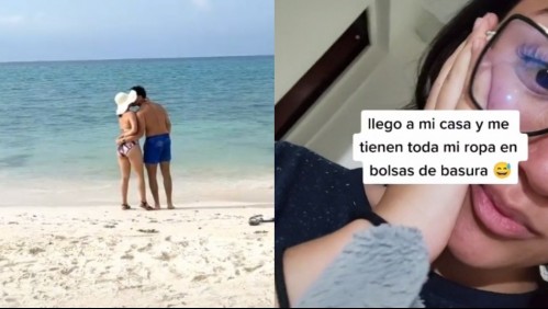 Se escapó a la playa en compañía de su novio y cuando volvió la echaron de la casa