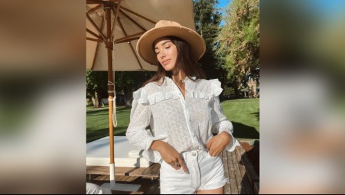 Con sombrero de Prada y traje de baño de animal print: El coqueto look 'twinning' de Sharon Fonseca y Blu Jerusalema