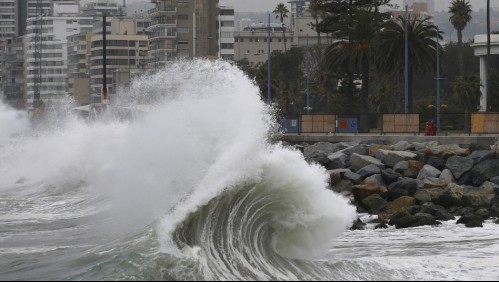 Marejadas anormales afectarán costas entre Golfo de Penas y Arica: Durarán cinco días