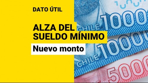 Pocas semanas para aumento del sueldo mínimo: ¿Cuál será el nuevo salario de los trabajadores?