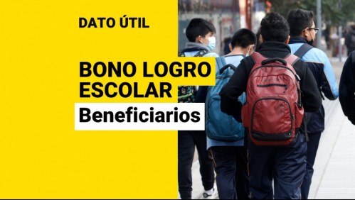 Bono Logro Escolar: ¿Qué estudiantes reciben el aporte?