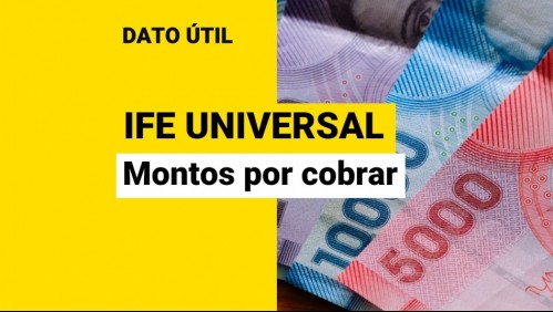 IFE Universal pendiente: Consulta con tu RUT si tienes montos por cobrar