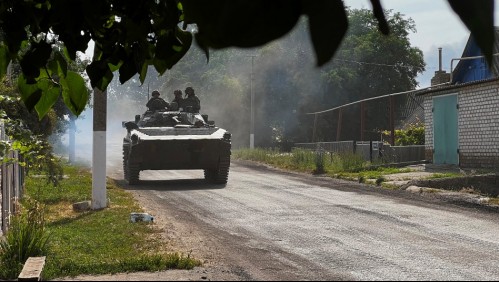 Evacuaciones en el Donbás ucraniano ante el implacable avance de las fuerzas rusas