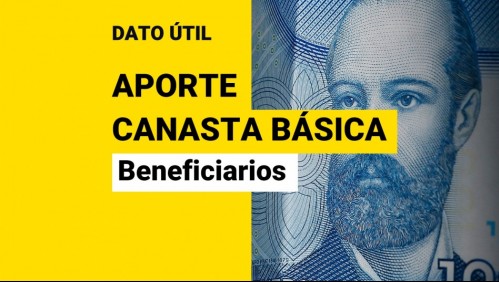 Aporte Canasta Básica: ¿Dónde puedo revisar si soy beneficiario?