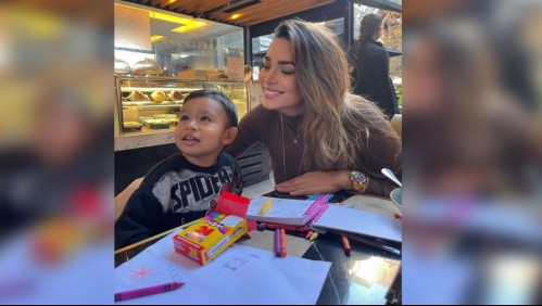 'Qué felicidad': La efusiva reacción del hijo de Lisandra Silva al ver llegar a su padre Raúl Peralta