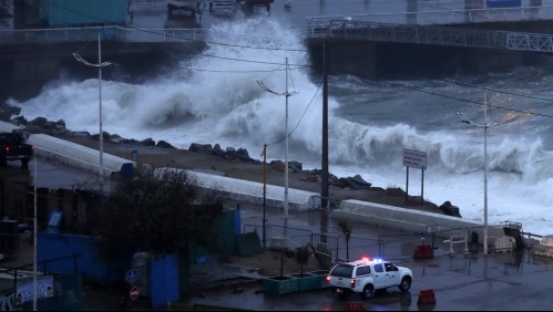 Meteorología actualiza alerta por 'viento moderado a fuerte' en cinco regiones del país