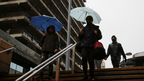 Delegada Presidencial de la RM y sistema frontal: 'Se espera que todavía queden 15 milímetros de este frente'