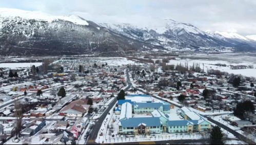 Intensa nevazón mantiene a más de 700 familias aisladas en Lonquimay