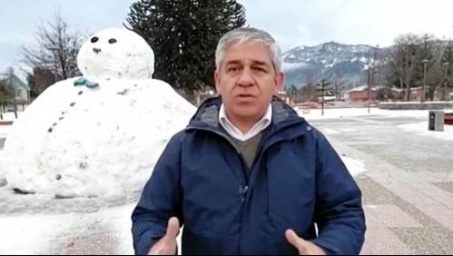 Alcalde de Lonquimay y aislamiento por nevazones: 'Esperamos entre 2 a 3 días normalizar la conectividad'