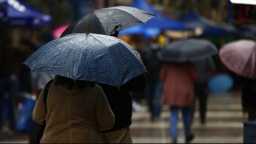 Pronóstico de lluvia para Santiago y regiones: Estas son las zonas donde se esperan precipitaciones este miércoles