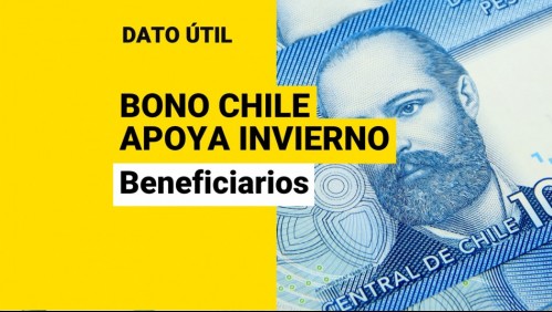 Bono Chile Apoya Invierno: ¿Qué familias son las beneficiarias del proyecto?