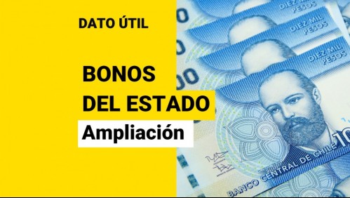 Bonos que se extienden: Estos son los beneficios que ampliarán su entrega