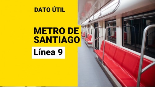 Línea 9 del Metro: ¿Qué comunas son las beneficiadas y cuál es el recorrido?