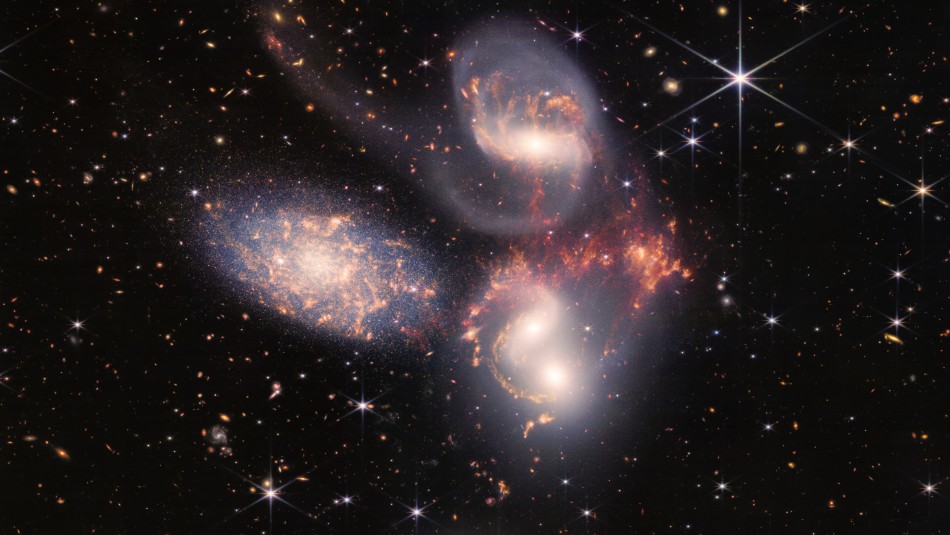 quinteto de stephan telescopio espacial james webb