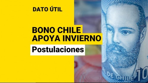Bono Chile Apoya Invierno: Así sería el proceso para postular a los $120 mil