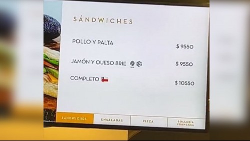 Cafetería del aeropuerto se hace viral por vender 'sándwich completo' a más de 10 mil pesos