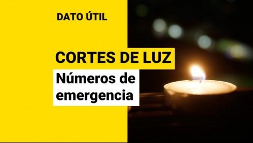 ¿Dónde llamar si se corta la luz? Estos son los números de emergencia para reportar interrupciones de servicio