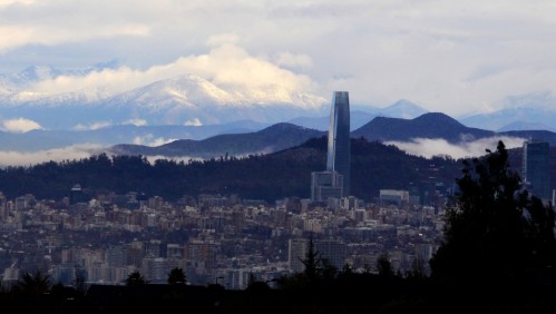 Nieve en Santiago: Pronostican nuevas precipitaciones para la tarde de este jueves