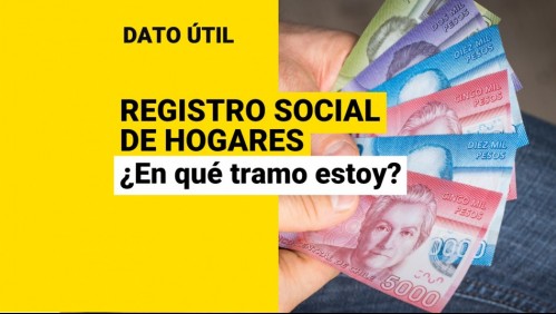 Registro Social de Hogares: ¿Cómo saber en qué tramo estoy para recibir el bono de $120 mil?