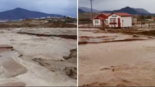 Conaf Coquimbo informó de corte de ruta por 'bajada de agua': Habitantes de Punta de Choros están aislados