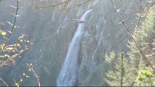 Armada confirma que persona que cayó desde más de 100 metros en una cascada es de su institución: Hacía trekking