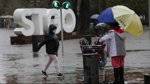 Lluvia en Santiago: Revisa qué día podría precipitar nuevamente en la capital