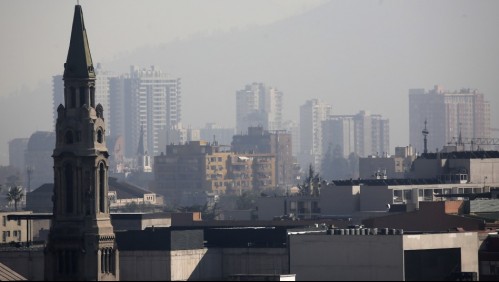 Región Metropolitana se encuentra bajo Alerta Ambiental debido a las malas condiciones de ventilación
