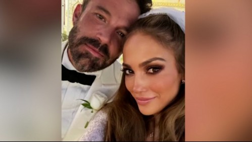 Desde su cama y sin maquillaje: La primera foto de Jennifer Lopez en la mañana después de su boda con Ben Affleck