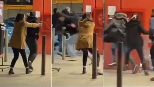Video muestra a detectives de la PDI repeliendo a balazos un robo en supermercado de La Serena