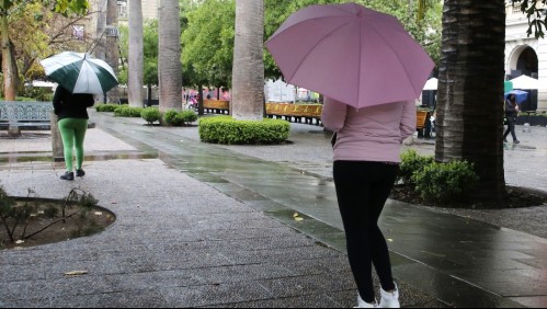 Lluvia en Santiago: Posibilidad de precipitaciones para la otra semana se extiende en un día