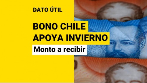 Bono Chile Apoya Invierno: ¿Cuánto dinero recibirán los beneficiarios?