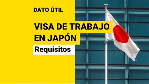 Visa para trabajar en Japón: ¿Cuáles son los requisitos para postular?