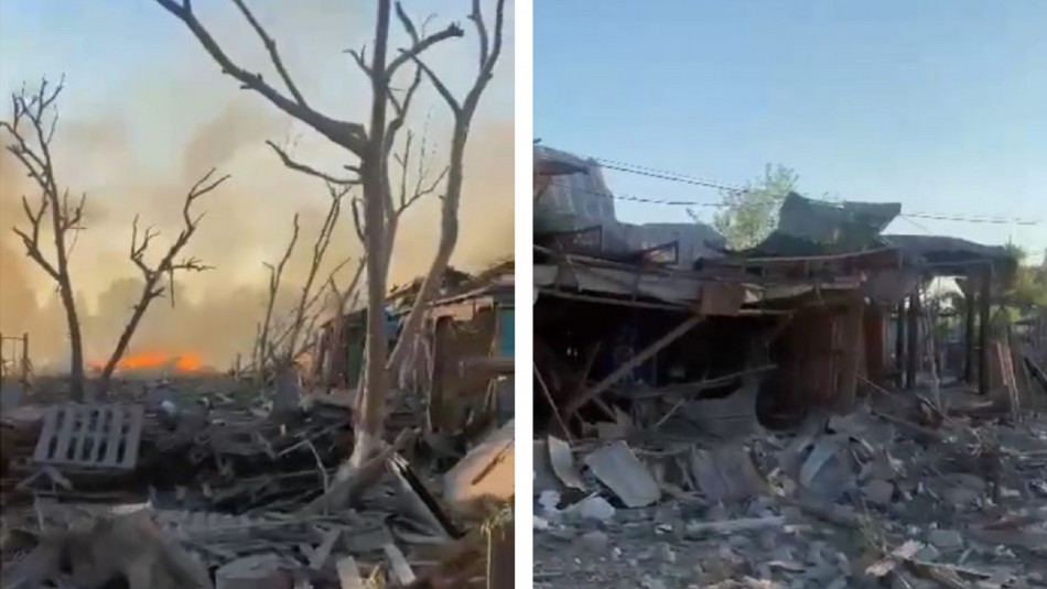 Rusia realiza bombardeos masivos en el sur de Ucrania: Presidente Zelenski muestra la destrucción en redes sociales Rusia realiza bombardeos masivos en el sur de Ucrania: Presidente Zelenski muestra la destrucción en redes sociales