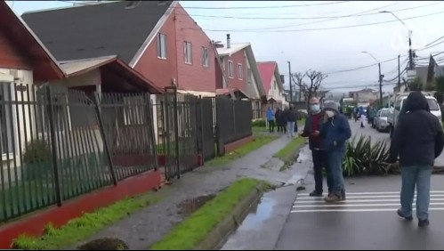 Fuertes vientos ocasionan destrozos en viviendas en Talcahuano