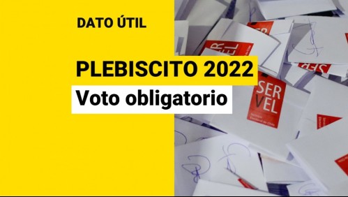 ¿Qué pasa si no voto en el Plebiscito de salida?