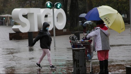 Lluvia en Santiago: Se podrían registrar precipitaciones ocasionales durante este miércoles