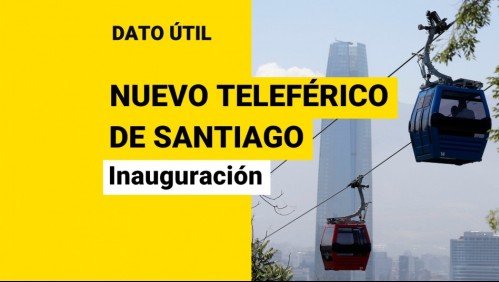 Teleférico Huechuraba-Providencia: ¿Cuándo podría comenzar a funcionar?