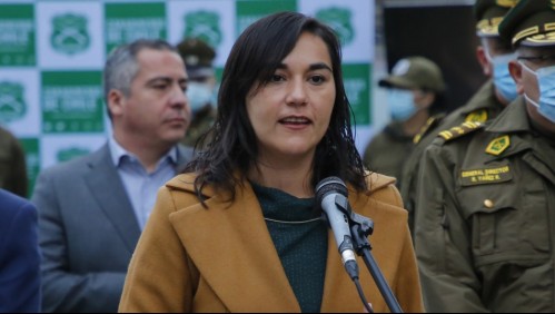 Ministra Siches anuncia que Gobierno ampliará querella contra Héctor Llaitul