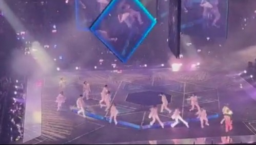 Pantalla gigante cayó sobre tres bailarines en pleno concierto en Hong Kong