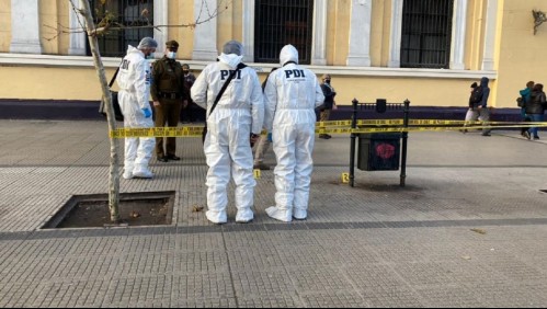 Tres personas son apuñaladas en distintos puntos de la Alameda: Dos de ellas están en riesgo vital