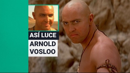 A 23 años de participar como villano en la película 'La Momia': Así luce hoy el actor Arnold Vosloo
