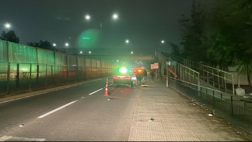 Hombre muere atropellado en Renca: Conductor se dio a la fuga y manejaba bajo la influencia del alcohol