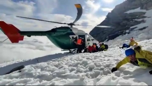 Funcionario del GOPE sufrió caída de más de 120 metros en medio de búsqueda de joven perdido en cerro Malalcura