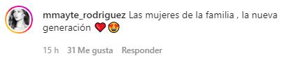 Comentario de Mayte Rodríguez