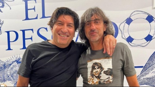 El reencuentro de Iván Zamorano con Emilio Amavisca: '27 años después, volvemos a estar juntos'