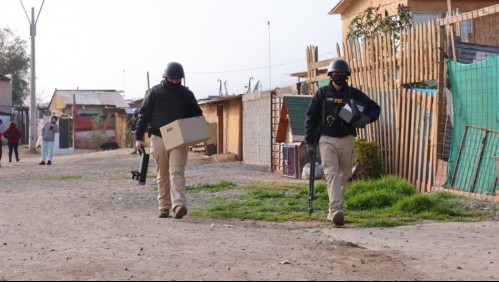 La caída de 'Los Wiscas': Operativo deja 14 detenidos pertenencientes a banda acusada de tráfico, secuestro y homicidio