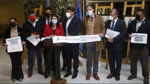 Parlamentarios piden Estado de Excepción en el norte: 'Queremos militares en las calles para controlar la delincuencia'