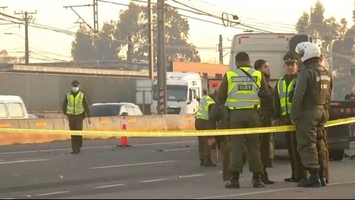 Tres fallecidos deja fatal accidente de tránsito entre un camión y un carretón en San Pedro de la Paz
