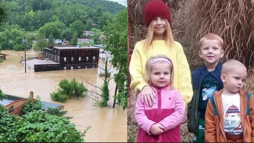 'Lo que estaba debajo fue arrastrado con ellos': La trágica muerte de cuatro hermanitos en las inundaciones de EEUU