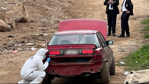 Hallan cuerpo al interior del maletero de un auto en Coquimbo